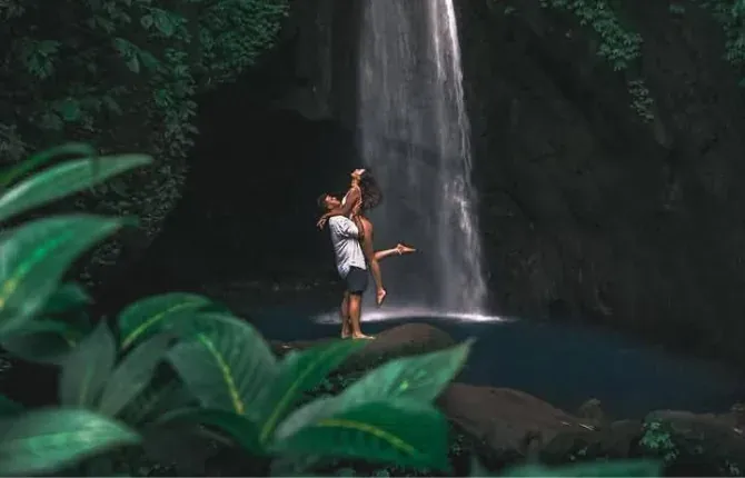 Private Bali waterfalls tour with local guide
